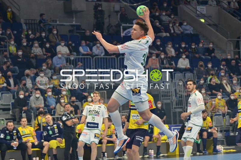 Handball I Herren I Saison 2021-2022 I Liqui Moly Handballbundesliga I 22. Spieltag I Rhein-Neckar Löwen - HSG Wetzlar I 27.02.2022