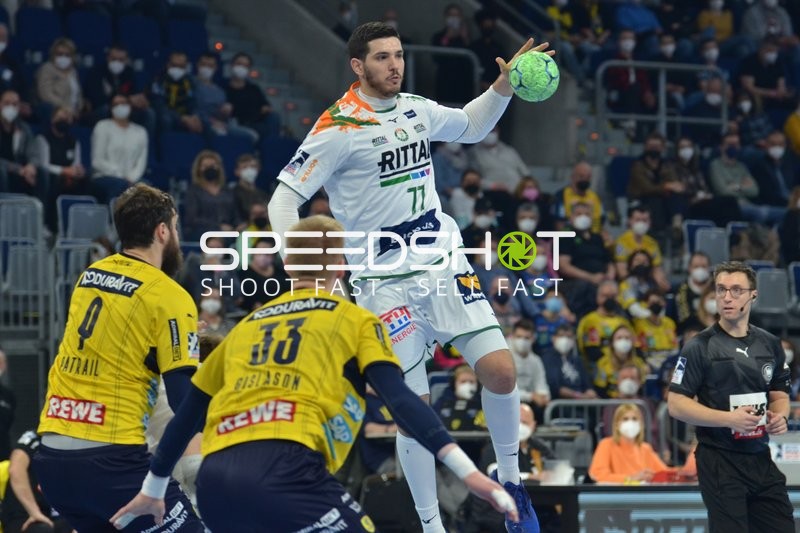 Handball I Herren I Saison 2021-2022 I Liqui Moly Handballbundesliga I 22. Spieltag I Rhein-Neckar Löwen - HSG Wetzlar I 27.02.2022