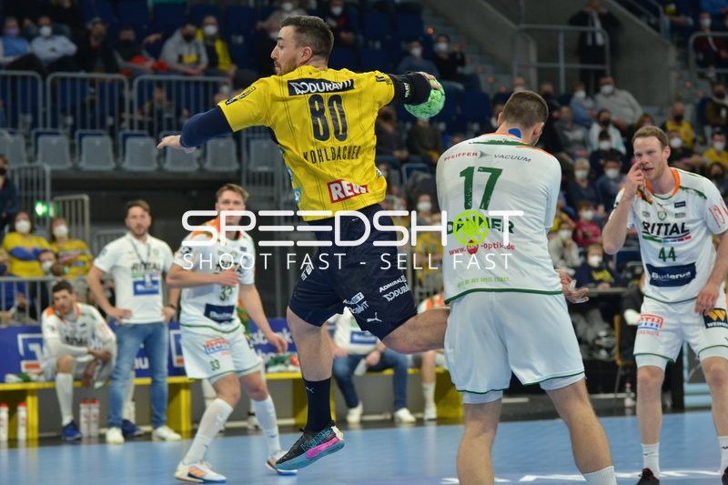 Handball I Herren I Saison 2021-2022 I Liqui Moly Handballbundesliga I 22. Spieltag I Rhein-Neckar Löwen - HSG Wetzlar I 27.02.2022
