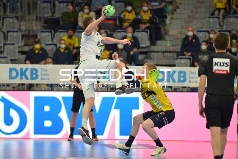 Handball I Herren I Saison 2021-2022 I Liqui Moly Handballbundesliga I 22. Spieltag I Rhein-Neckar Löwen - HSG Wetzlar I 27.02.2022