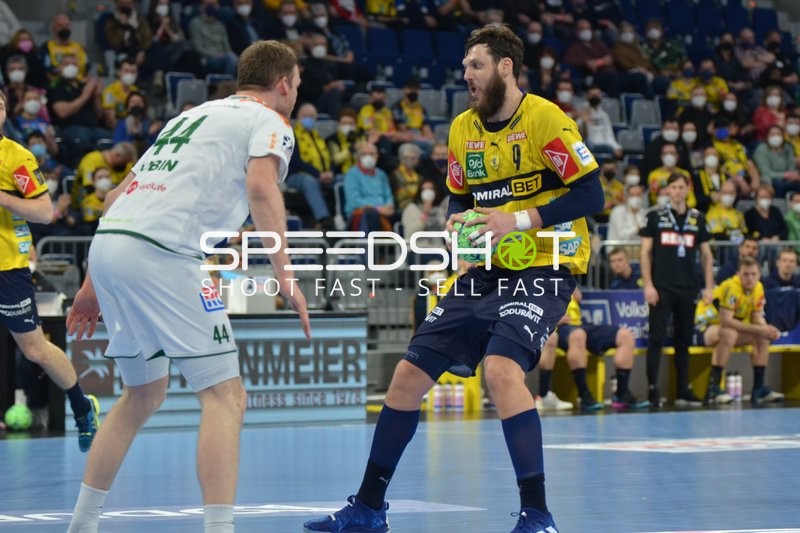 Handball I Herren I Saison 2021-2022 I Liqui Moly Handballbundesliga I 22. Spieltag I Rhein-Neckar Löwen - HSG Wetzlar I 27.02.2022