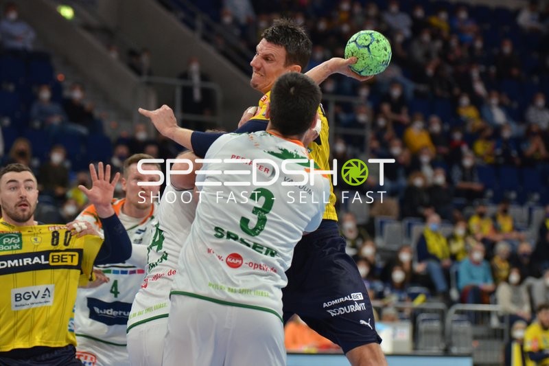 Handball I Herren I Saison 2021-2022 I Liqui Moly Handballbundesliga I 22. Spieltag I Rhein-Neckar Löwen - HSG Wetzlar I 27.02.2022