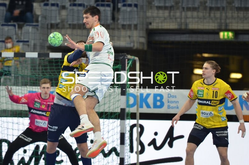 Handball I Herren I Saison 2021-2022 I Liqui Moly Handballbundesliga I 22. Spieltag I Rhein-Neckar Löwen - HSG Wetzlar I 27.02.2022