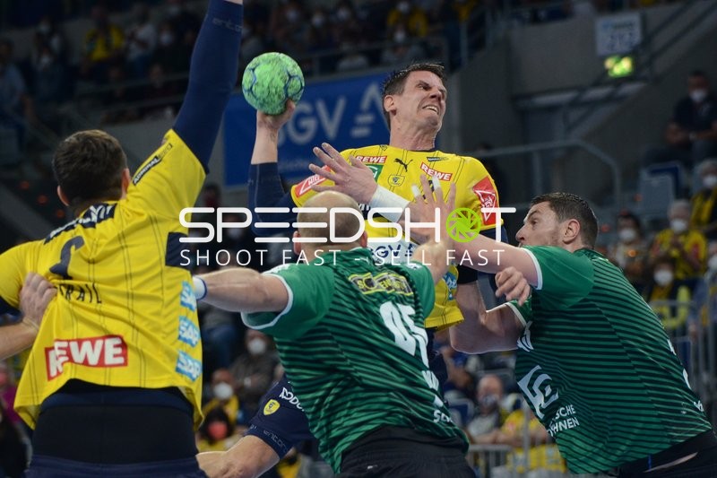 Handball I Herren I Saison 2021-2022 I Liqui Moly Handballbundesliga I 14.Spieltag I Rhein-Neckar Löwen - Füchse Berlin I 27.03.2022