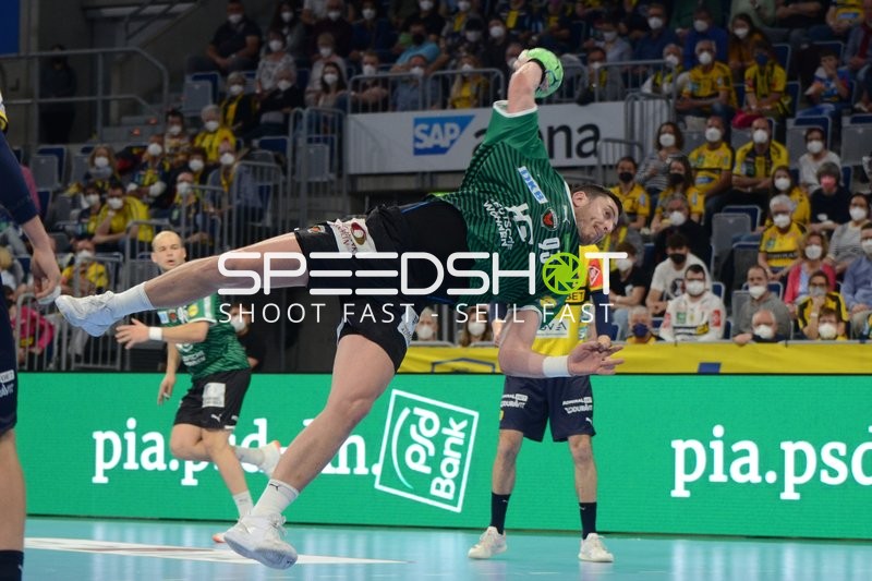 Handball I Herren I Saison 2021-2022 I Liqui Moly Handballbundesliga I 14.Spieltag I Rhein-Neckar Löwen - Füchse Berlin I 27.03.2022