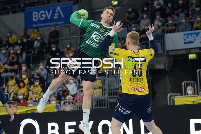 Handball I Herren I Saison 2021-2022 I Liqui Moly Handballbundesliga I 14.Spieltag I Rhein-Neckar Löwen - Füchse Berlin I 27.03.2022