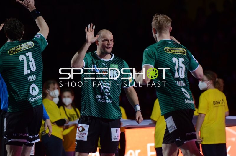 Handball I Herren I Saison 2021-2022 I Liqui Moly Handballbundesliga I 14.Spieltag I Rhein-Neckar Löwen - Füchse Berlin I 27.03.2022