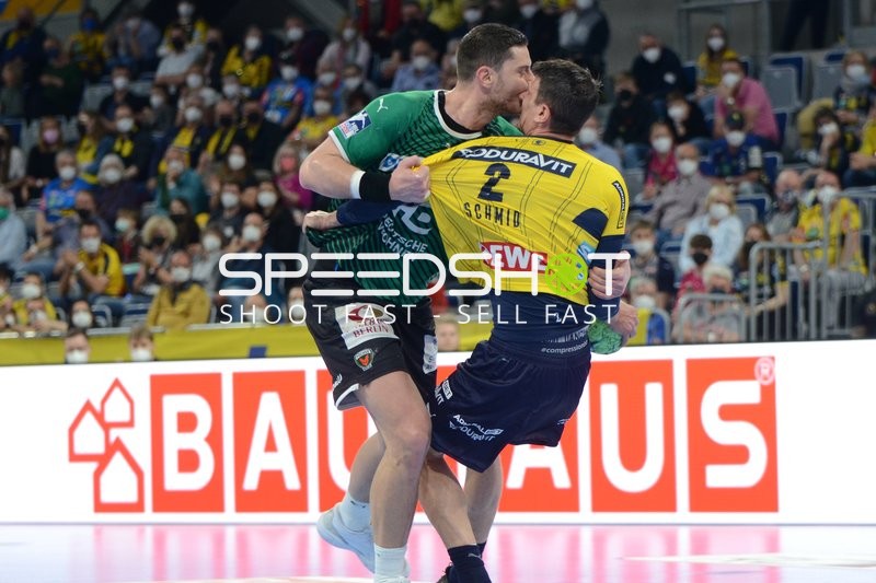 Handball I Herren I Saison 2021-2022 I Liqui Moly Handballbundesliga I 14.Spieltag I Rhein-Neckar Löwen - Füchse Berlin I 27.03.2022