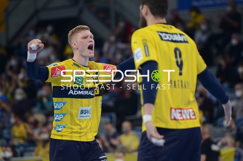 Handball I Herren I Saison 2021-2022 I Liqui Moly Handballbundesliga I 14.Spieltag I Rhein-Neckar Löwen - Füchse Berlin I 27.03.2022