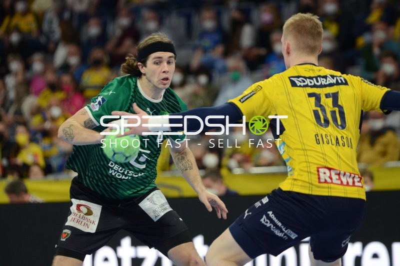 Handball I Herren I Saison 2021-2022 I Liqui Moly Handballbundesliga I 14.Spieltag I Rhein-Neckar Löwen - Füchse Berlin I 27.03.2022