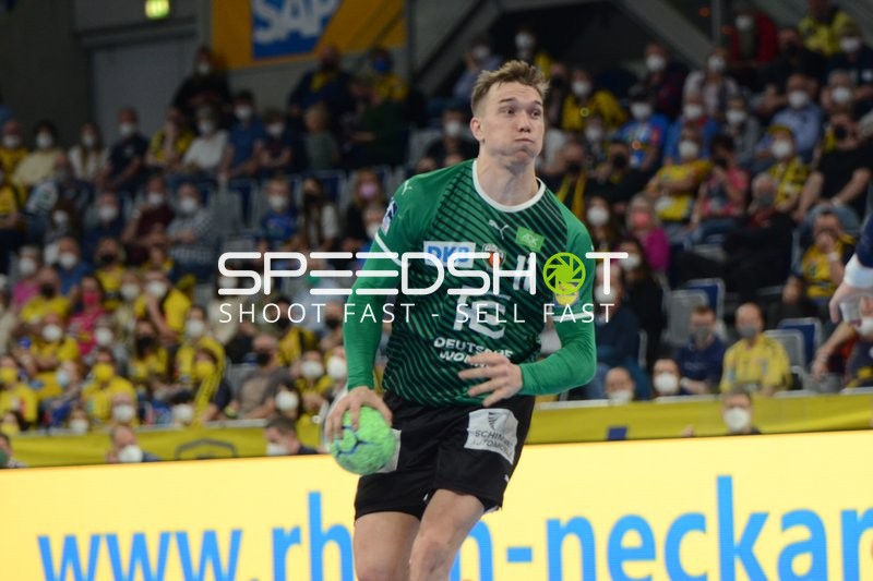 Handball I Herren I Saison 2021-2022 I Liqui Moly Handballbundesliga I 14.Spieltag I Rhein-Neckar Löwen - Füchse Berlin I 27.03.2022