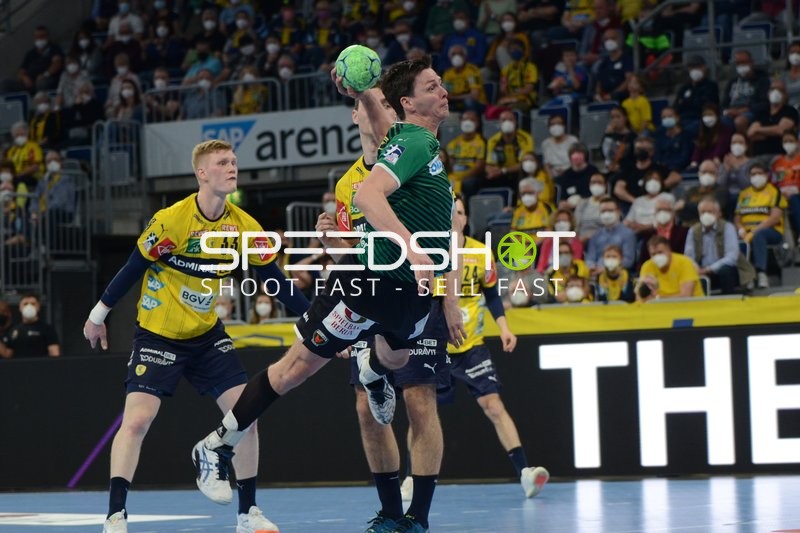 Handball I Herren I Saison 2021-2022 I Liqui Moly Handballbundesliga I 14.Spieltag I Rhein-Neckar Löwen - Füchse Berlin I 27.03.2022