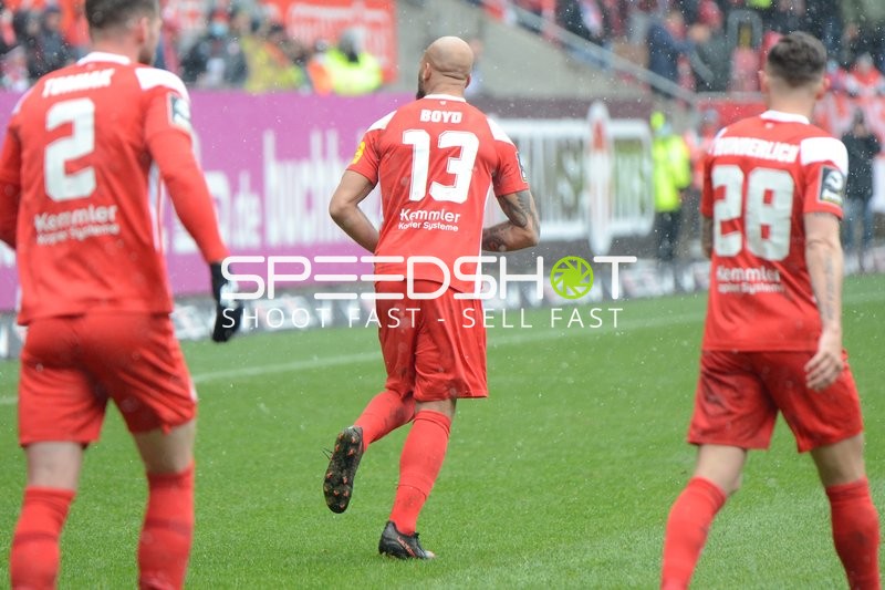 Fußball I Herren I Saison 2021-2022 I 3.Liga I 32.Spieltag I 1. FC Kaiserslautern - MSV Duisburg I 02.04.2022