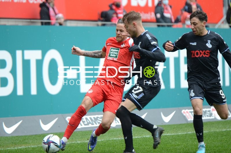 Fußball I Herren I Saison 2021-2022 I 3.Liga I 32.Spieltag I 1. FC Kaiserslautern - MSV Duisburg I 02.04.2022