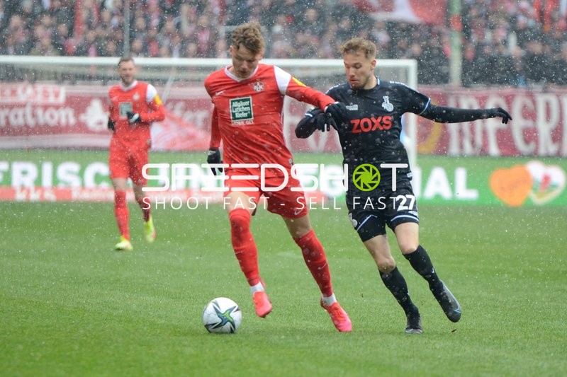 Fußball I Herren I Saison 2021-2022 I 3.Liga I 32.Spieltag I 1. FC Kaiserslautern - MSV Duisburg I 02.04.2022