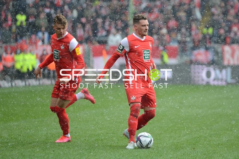 Fußball I Herren I Saison 2021-2022 I 3.Liga I 32.Spieltag I 1. FC Kaiserslautern - MSV Duisburg I 02.04.2022