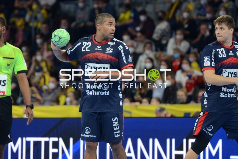 Handball I Herren I Saison 2021-2022 I Liqui Moly Handball-Bundesliga I 26.Spieltag I Rhein-Neckar Löwen - SG Flensburg-Handewitt I 02.04.2022