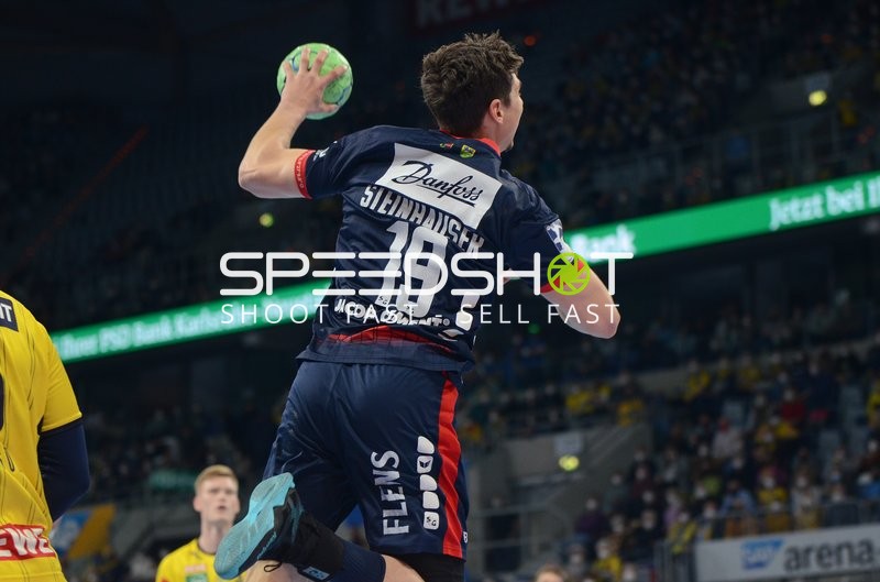 Handball I Herren I Saison 2021-2022 I Liqui Moly Handball-Bundesliga I 26.Spieltag I Rhein-Neckar Löwen - SG Flensburg-Handewitt I 02.04.2022