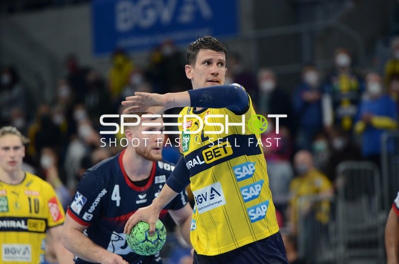Handball I Herren I Saison 2021-2022 I Liqui Moly Handball-Bundesliga I 26.Spieltag I Rhein-Neckar Löwen - SG Flensburg-Handewitt I 02.04.2022