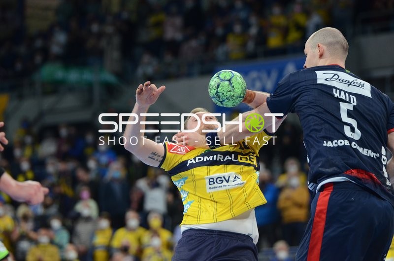 Handball I Herren I Saison 2021-2022 I Liqui Moly Handball-Bundesliga I 26.Spieltag I Rhein-Neckar Löwen - SG Flensburg-Handewitt I 02.04.2022