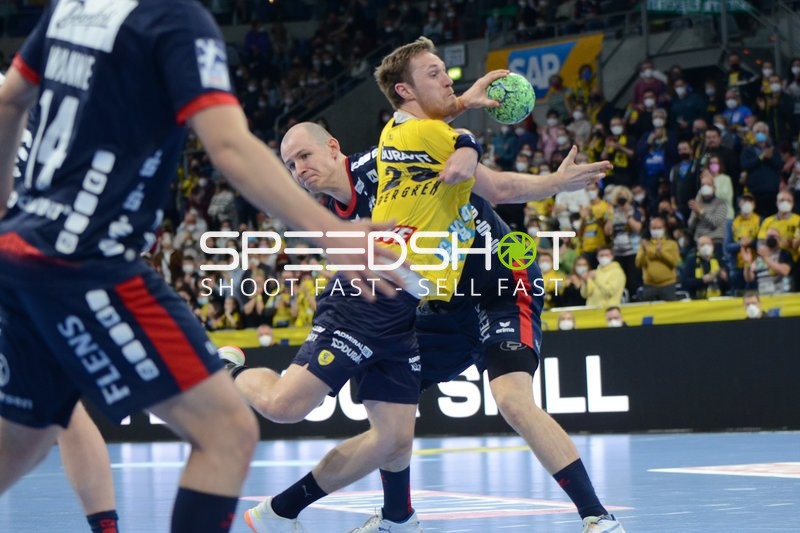 Handball I Herren I Saison 2021-2022 I Liqui Moly Handball-Bundesliga I 26.Spieltag I Rhein-Neckar Löwen - SG Flensburg-Handewitt I 02.04.2022