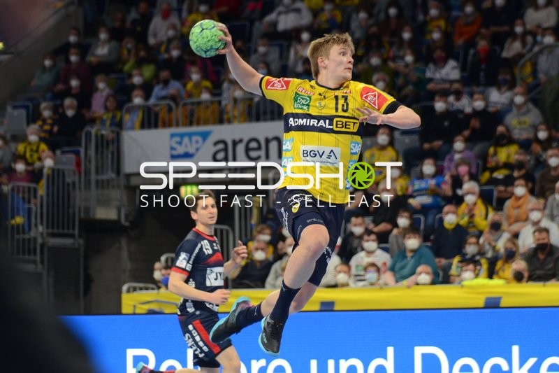 Handball I Herren I Saison 2021-2022 I Liqui Moly Handball-Bundesliga I 26.Spieltag I Rhein-Neckar Löwen - SG Flensburg-Handewitt I 02.04.2022