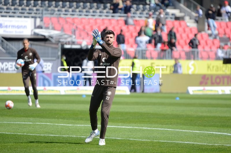 Fußball I Herren I Saison 2021-2022 I 2. Bundesliga I 30.Spieltag I SV Sandhausen - FC St. Pauli I 16.04.2022