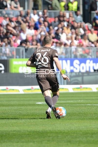 Fußball I Herren I Saison 2021-2022 I 2. Bundesliga I 30.Spieltag I SV Sandhausen - FC St. Pauli I 16.04.2022