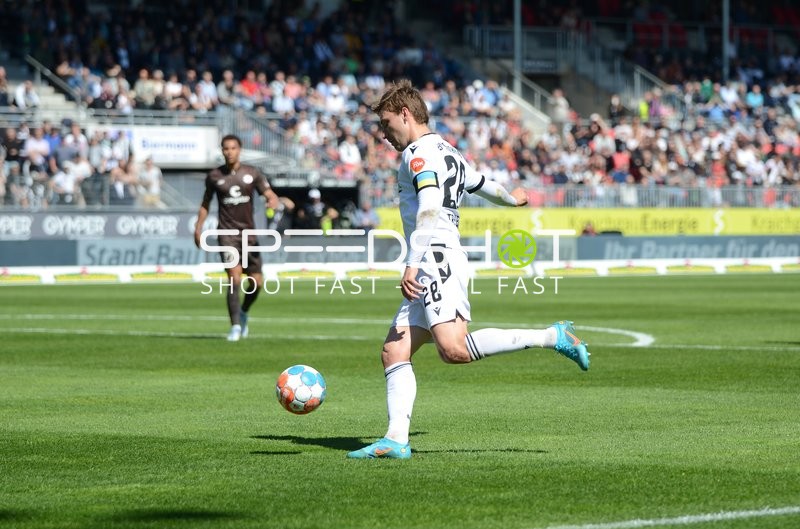 Fußball I Herren I Saison 2021-2022 I 2. Bundesliga I 30.Spieltag I SV Sandhausen - FC St. Pauli I 16.04.2022