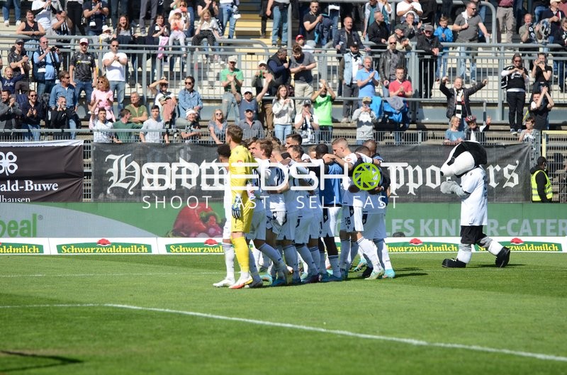 Fußball I Herren I Saison 2021-2022 I 2. Bundesliga I 30.Spieltag I SV Sandhausen - FC St. Pauli I 16.04.2022