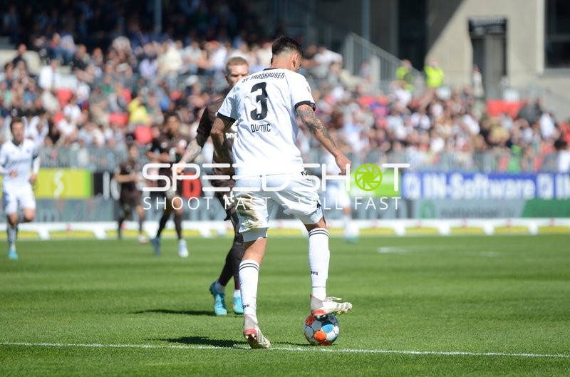 Fußball I Herren I Saison 2021-2022 I 2. Bundesliga I 30.Spieltag I SV Sandhausen - FC St. Pauli I 16.04.2022