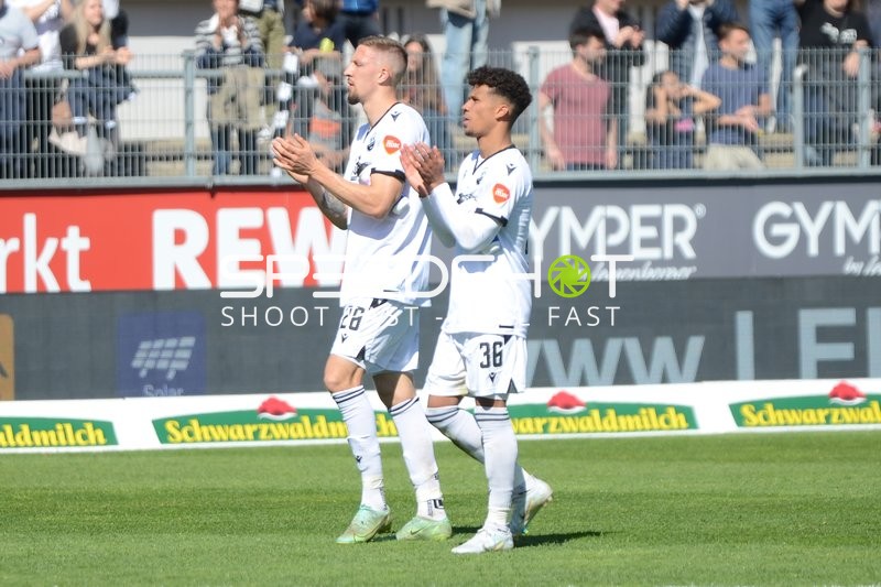 Fußball I Herren I Saison 2021-2022 I 2. Bundesliga I 30.Spieltag I SV Sandhausen - FC St. Pauli I 16.04.2022