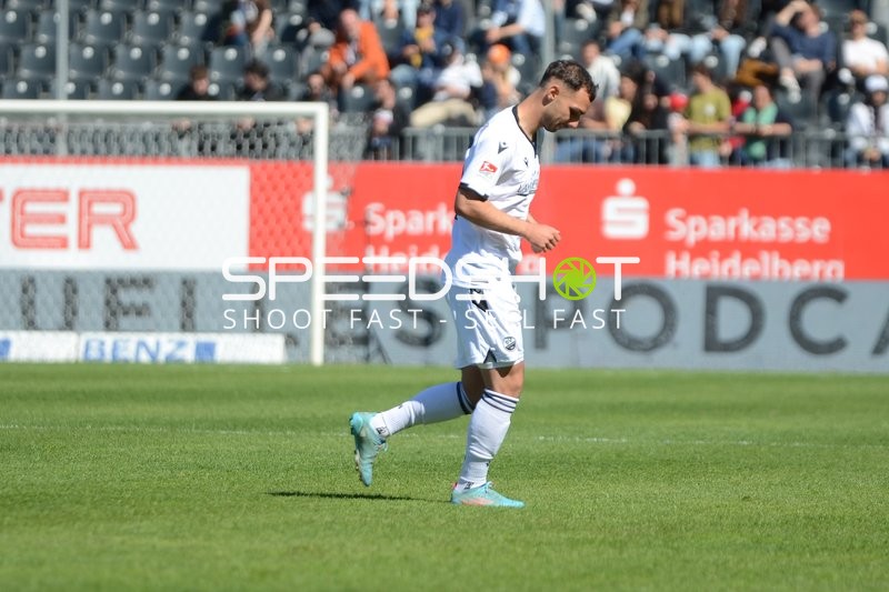 Fußball I Herren I Saison 2021-2022 I 2. Bundesliga I 30.Spieltag I SV Sandhausen - FC St. Pauli I 16.04.2022
