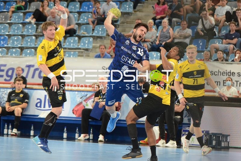 Handall I Herren I Saison 2021-2022 I 2. HBL I 30.Spieltag I SG BBM Bietigheim - HSG 2000 Coburg I 18.05.2022