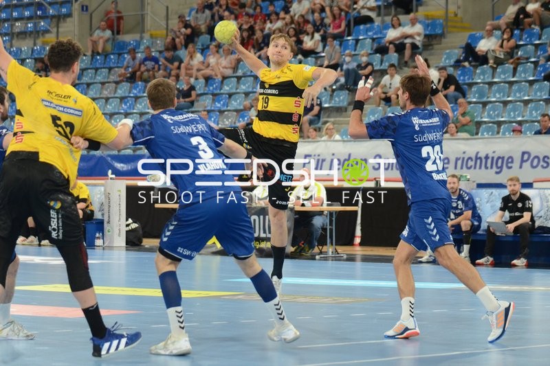 Handall I Herren I Saison 2021-2022 I 2. HBL I 30.Spieltag I SG BBM Bietigheim - HSG 2000 Coburg I 18.05.2022