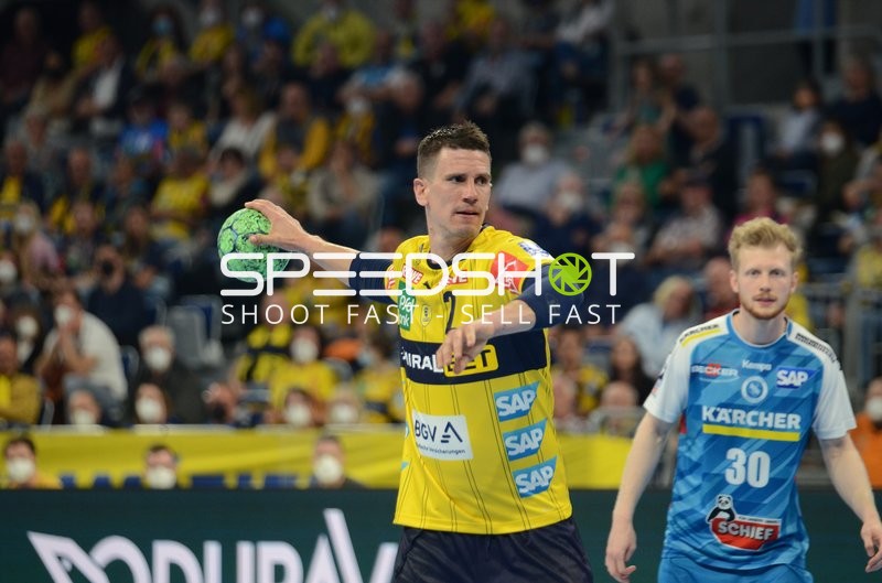 Handball I Herren I Saison 2021-2022 I Liqui Moly Handballbundesliga I 31.Spieltag I Rhein-Neckar Löwen - TVB Stuttgart I 21.04.2022