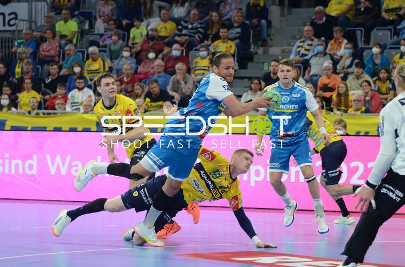 Handball I Herren I Saison 2021-2022 I Liqui Moly Handballbundesliga I 31.Spieltag I Rhein-Neckar Löwen - TVB Stuttgart I 21.04.2022