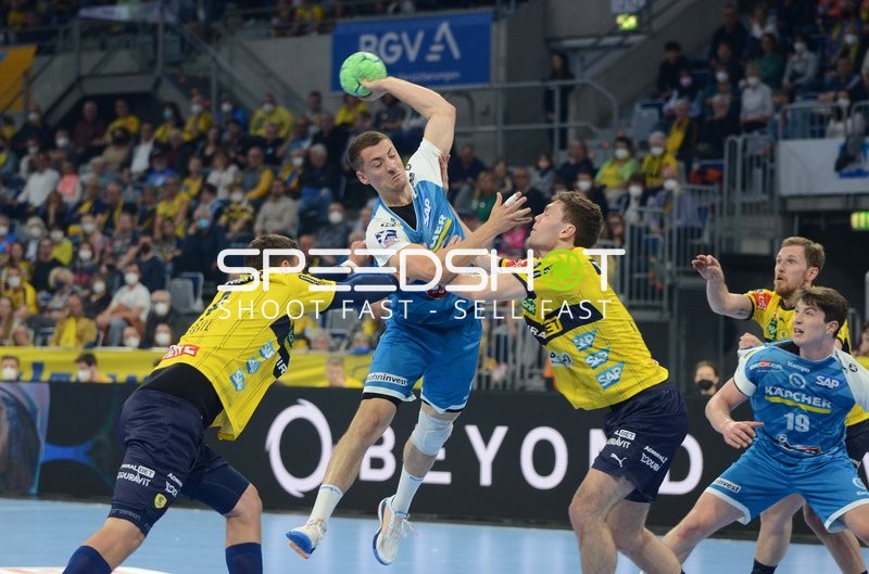 Handball I Herren I Saison 2021-2022 I Liqui Moly Handballbundesliga I 31.Spieltag I Rhein-Neckar Löwen - TVB Stuttgart I 21.04.2022