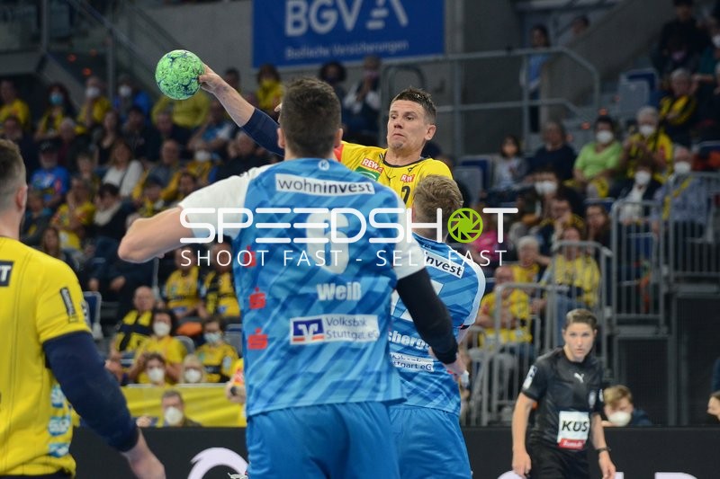 Handball I Herren I Saison 2021-2022 I Liqui Moly Handballbundesliga I 31.Spieltag I Rhein-Neckar Löwen - TVB Stuttgart I 21.04.2022