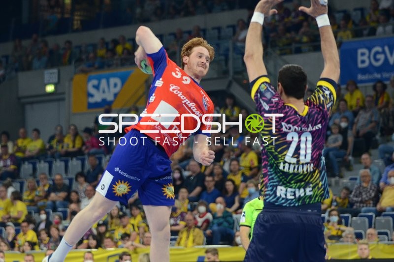 Handall I Herren I Saison 2021-2022 I Liqui Moly Handballbundesliga I 29.Spieltag I Rhein-Neckar Löwen - Bergischer HC I 08.05.2022