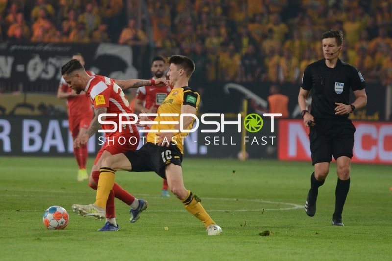 Fußball I Herren I Saison 2021-2022 I 2.Bundesliga Relegation I Rückspiel I SG Dynamo Dresden - 1. FC Kaiserslautern I 24.05.2022