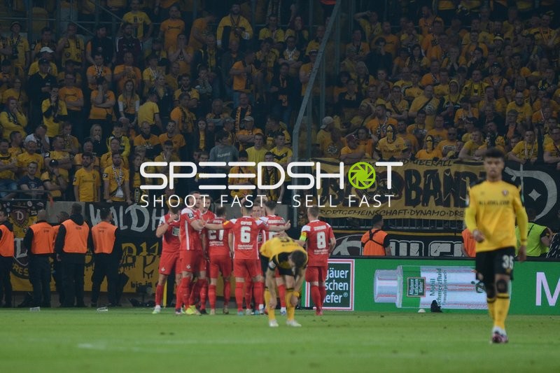 Fußball I Herren I Saison 2021-2022 I 2.Bundesliga Relegation I Rückspiel I SG Dynamo Dresden - 1. FC Kaiserslautern I 24.05.2022