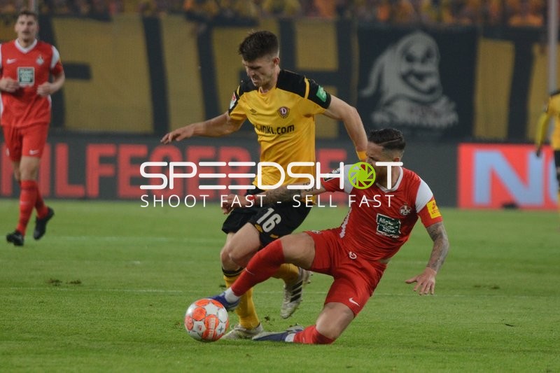 Fußball I Herren I Saison 2021-2022 I 2.Bundesliga Relegation I Rückspiel I SG Dynamo Dresden - 1. FC Kaiserslautern I 24.05.2022