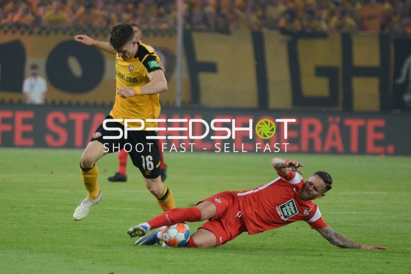 Fußball I Herren I Saison 2021-2022 I 2.Bundesliga Relegation I Rückspiel I SG Dynamo Dresden - 1. FC Kaiserslautern I 24.05.2022