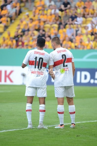Fußball I Herren I Saison 2022-2023 I DFB-Pokal I 1. Runde I SG Dynamo Dresden - VfB Stuttgart I 29.07.2022