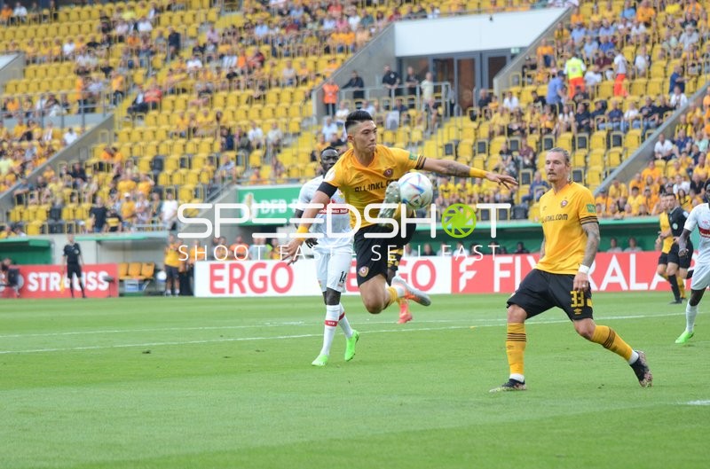Fußball I Herren I Saison 2022-2023 I DFB-Pokal I 1. Runde I SG Dynamo Dresden - VfB Stuttgart I 29.07.2022