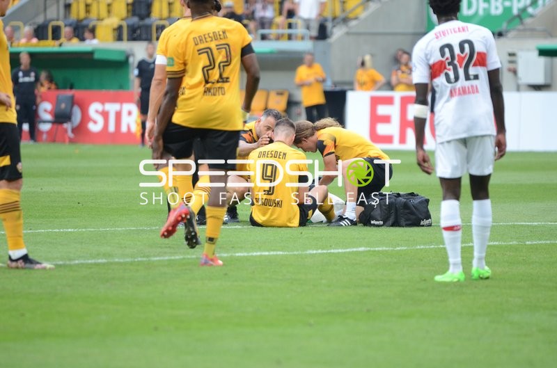 Fußball I Herren I Saison 2022-2023 I DFB-Pokal I 1. Runde I SG Dynamo Dresden - VfB Stuttgart I 29.07.2022