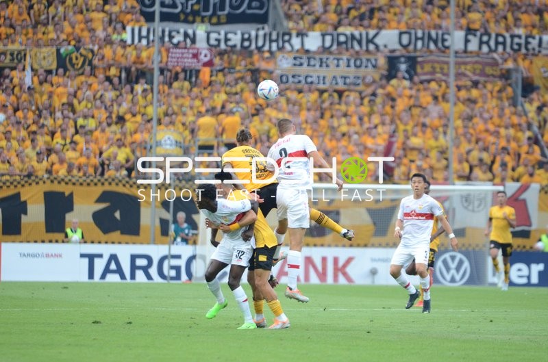 Fußball I Herren I Saison 2022-2023 I DFB-Pokal I 1. Runde I SG Dynamo Dresden - VfB Stuttgart I 29.07.2022