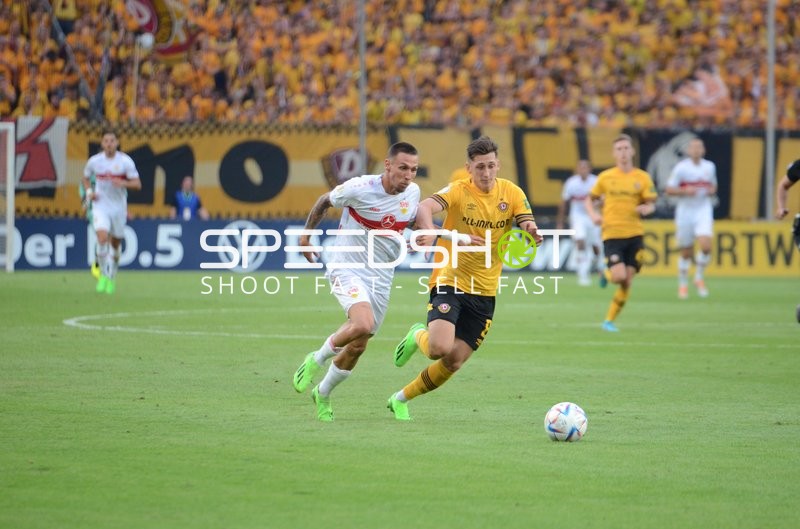 Fußball I Herren I Saison 2022-2023 I DFB-Pokal I 1. Runde I SG Dynamo Dresden - VfB Stuttgart I 29.07.2022
