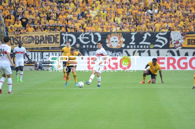Fußball I Herren I Saison 2022-2023 I DFB-Pokal I 1. Runde I SG Dynamo Dresden - VfB Stuttgart I 29.07.2022